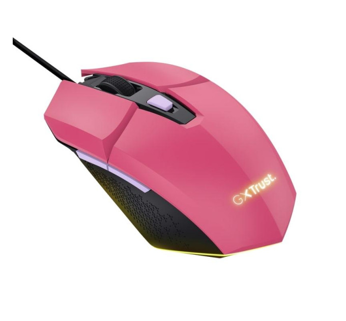 Trust Peripherals Миша Trust GXT 109 Felox, RGB, USB-A, рожевий