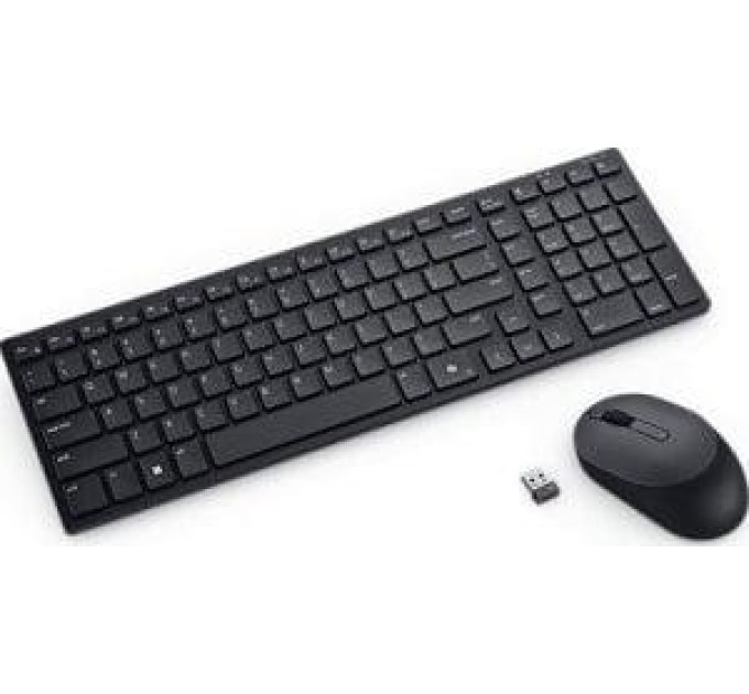 DELL Accessories Клавіатура Dell Pro Compact Silent Keyboard and Mouse - KM555 - Ukrainian