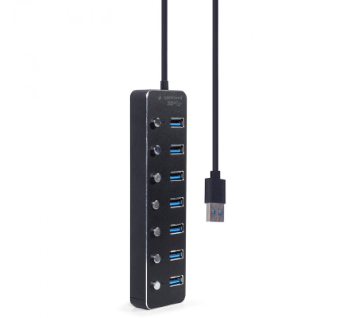 Gembird Концентратор Gembird USB 3.0 7 ports (UHB-U3P7P-01)