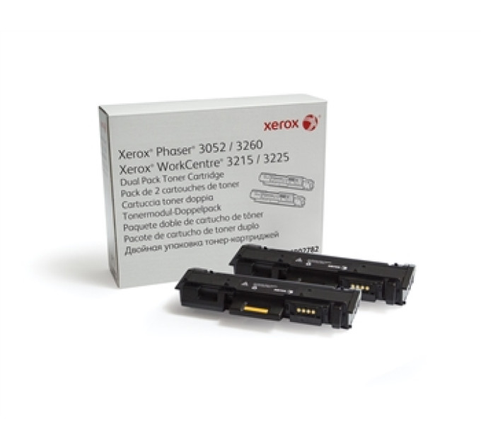XEROX CHANNELS supplies Картридж Xerox Phaser P3052/3260/WC3215/3225 Dual Pack (6K)