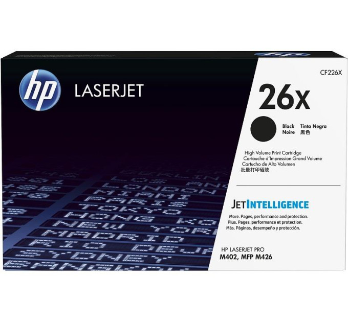 HP supplies Картридж HP 26X LJ Pro M402/M426 Black (9000 стор)