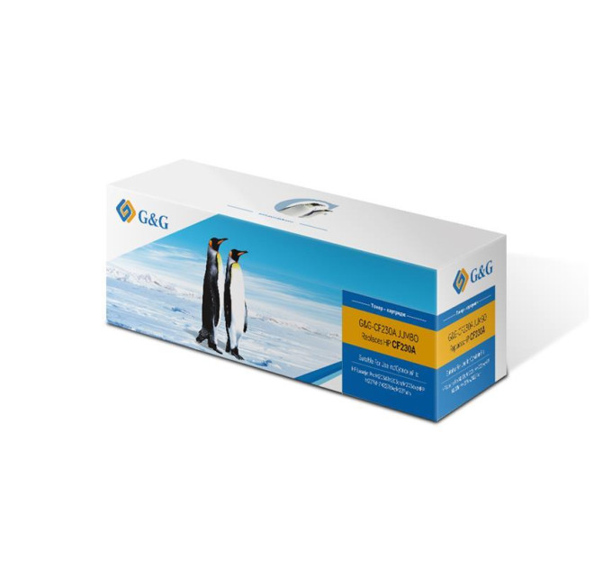 G&G Картридж G&G до HP 30A M203/M227 CF230A Black (3500 стор) підвищена ємність