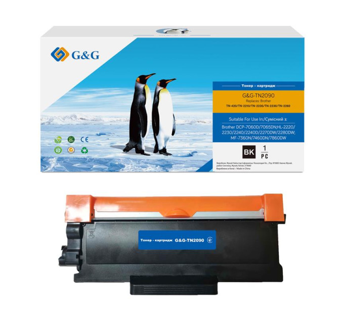 G&G Картридж G&G до Brother HL-2132R, DCP-7057 Black