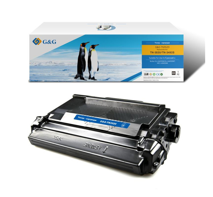 G&G Картридж G&G до Brother HL-L6400DW, MFC-L6900DW (20 000стор)