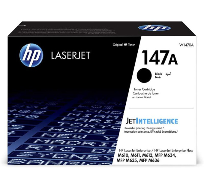 HP supplies Картридж HP 147A LJ M611/M612/M635/M636 Black (10 500стор)
