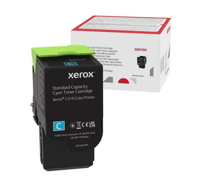 XEROX CHANNELS supplies Тонер картридж Xerox C310/C315 Cyan (2000 стор)