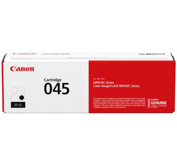 CANON supplies Картридж Canon 045 MF610/630 series Black (1400 стор.)