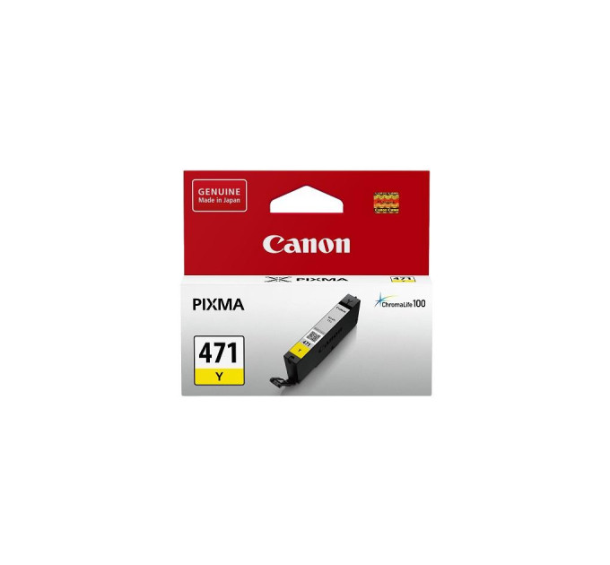 CANON supplies Картридж струменевий Canon CLI-471Y PIXMA MG5740/MG6840 Yellow
