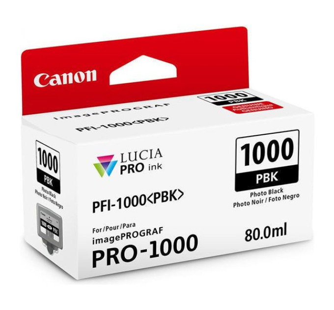 CANON supplies Картридж струменевий Canon PFI-1000PBK (Photo Black)