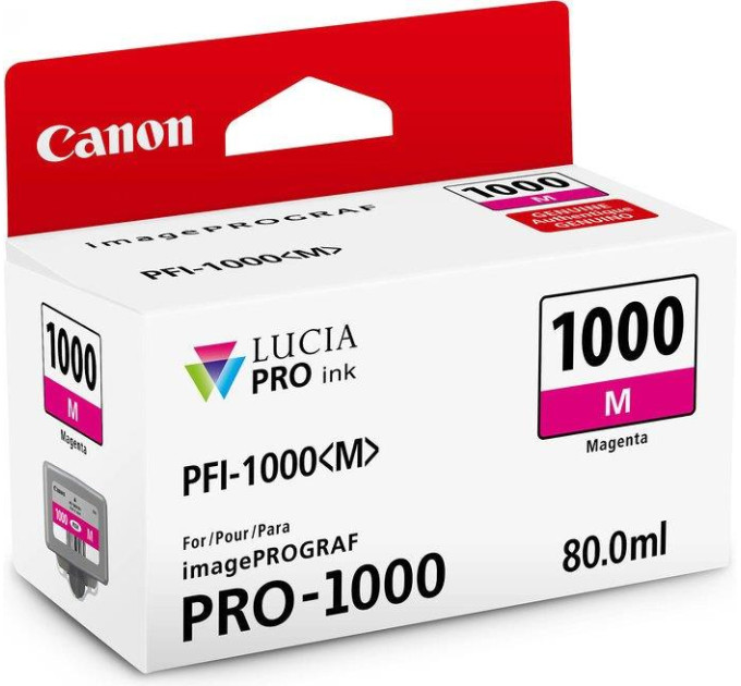 CANON supplies Картридж струменевий Canon PFI-1000M (Magenta)