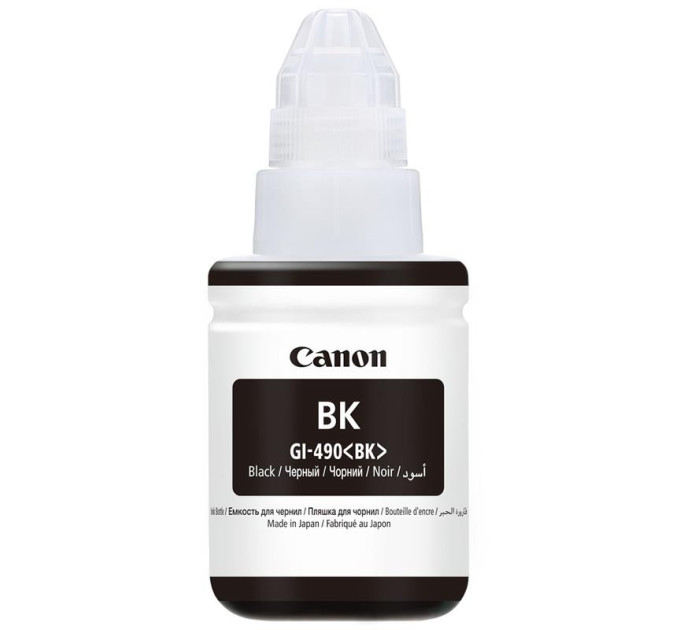 CANON supplies Контейнер з чорнилом Canon GI-490 PIXMA G1400/G2400/G3400 Black 135ml