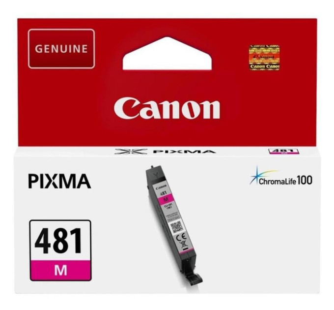 CANON supplies Картридж струменевий Canon CLI-481 PIXMA TS6140/8140/9140/TR7540/8540/TS6240/9540/8240/704/8340/6340 Magenta