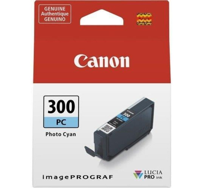 CANON supplies Картридж струменевий Canon PFI-300 imagePROGRAF PRO-300 Photo Cyan