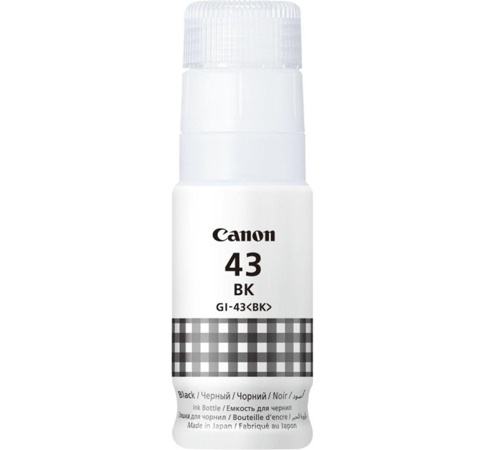 CANON supplies Контейнер з чорнилом Canon GI-43 PIXMA G540/G640 Black