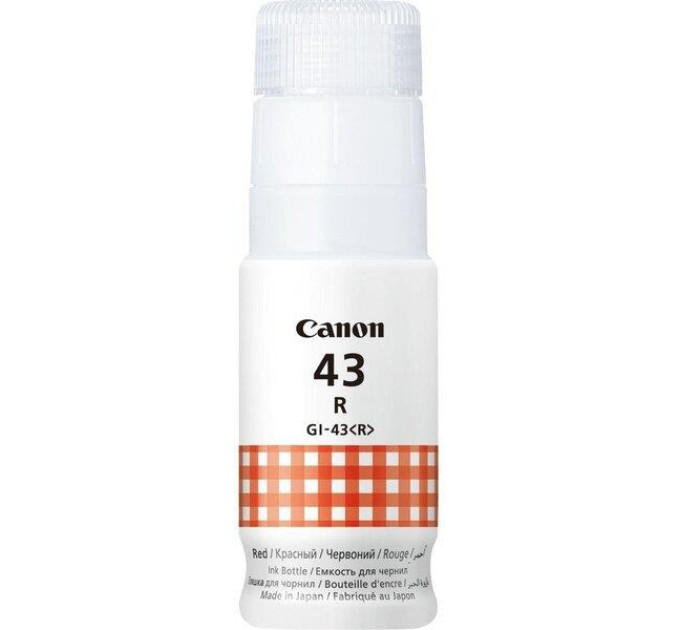 CANON supplies Контейнер з чорнилом Canon GI-43 PIXMA G540/G640 Red