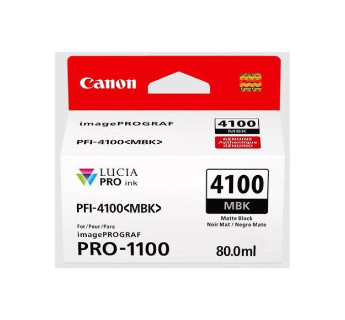 CANON supplies Картридж струменевий Canon PFI-4100 imagePROGRAF PRO-1100 Matte Black