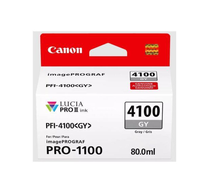 CANON supplies Картридж струменевий Canon PFI-4100 imagePROGRAF PRO-1100 Gray
