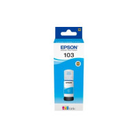 Контейнер з чорнилом Epson 103 EcoTank L1110/L1250/L3100/L3101/L3110/L3150/L3151/L3156/L3200/L3201/L3250/L3251/L3256/L3260/L3266/L3550/L3560/L5190/L5590/L5290  cyan