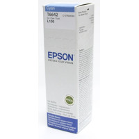 Контейнер з чорнилом Epson T6642 EcoTank L110/L120/L121/L1300/L1455/L210/L300/L3050/L3060/L3070/L355/L382/L386/L486/L550/L605/L655/L364/L132/L222/L312/L366/L456/L566 cyan