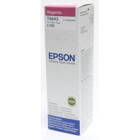 Контейнер з чорнилом Epson T6643 EcoTank L110/L120/L121/L1300/L1455/L210/L300/L3050/L3060/L3070/L355/L382/L386/L486/L550/L605/L655/L364/L132/L222/L312/L366/L456/L566 magenta