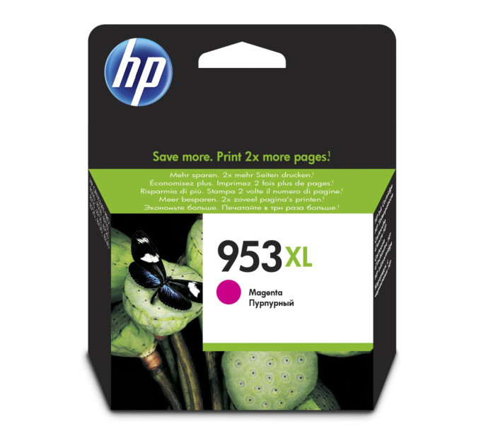 HP supplies Картридж струменевий HP No.953XL Officejet Pro 7720/7730/7740/8210/8218/8710/8720/8725/8730 Magenta (1600 стор)