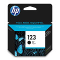 HP supplies Картридж із друкуючою головкою струменевий HP No.123 DJ 2130/2620/2630/3639 Black