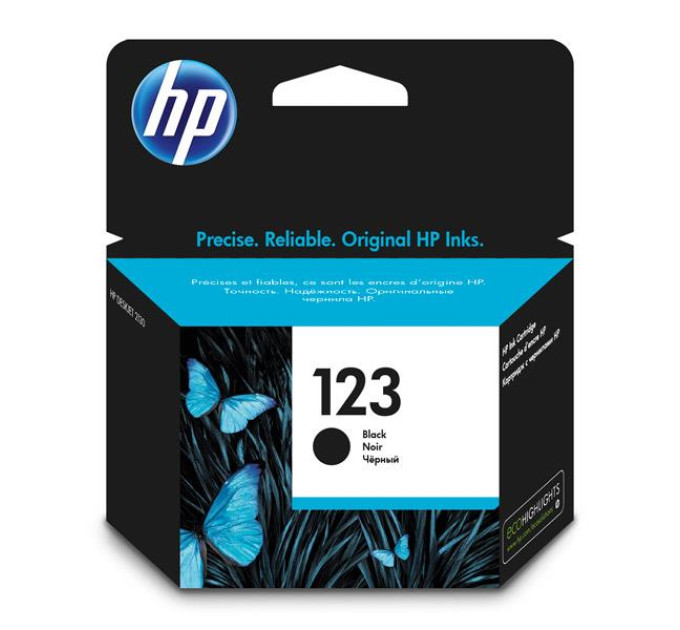 HP supplies Картридж із друкуючою головкою струменевий HP No.123 DJ 2130/2620/2630/3639 Black