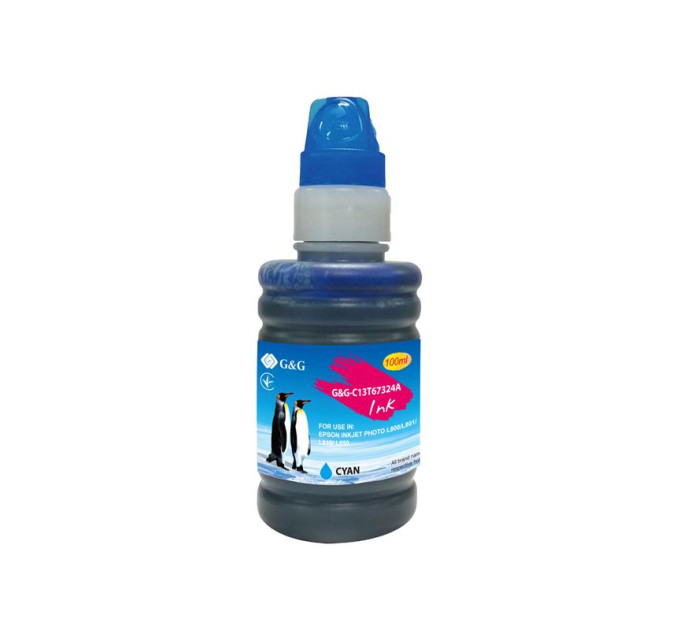 G&G Контейнер з чорнилом G&G до Epson L800 cyan