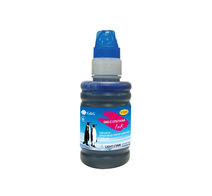 G&G Контейнер з чорнилом G&G до Epson L800 light cyan