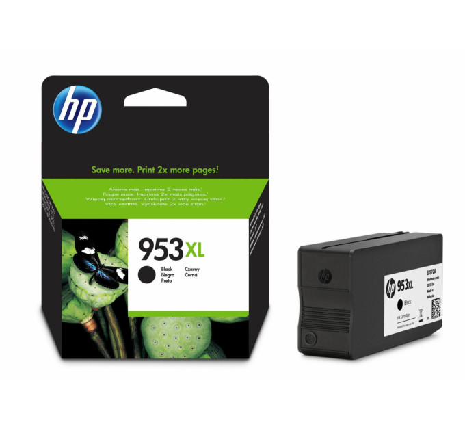 HP supplies Картридж струменевий HP No.953XL Officejet Pro 7720/7730/7740/8210/8218/8710/8720/8725/8730 Black (2000 стор)