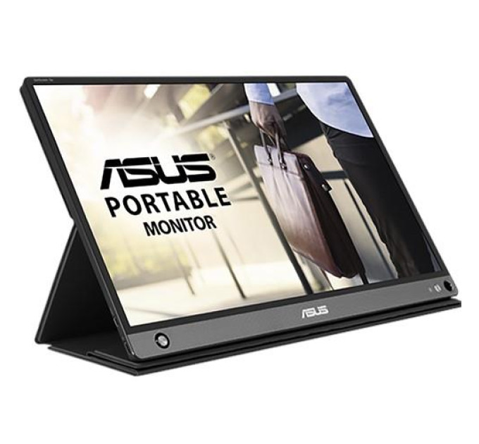 ASUS monitors Монітор портативний Asus 15.6" ZenScreen GO MB16AHP mHDMI, USB-C, MM, IPS, 7800mAh, Cover