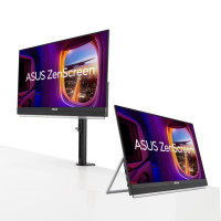 Монітор портативний Asus 21.5" ZenScreen MB229CF HDMI, USB-C, MM, IPS, 100Hz, AdaptiveSync, Pivot, C-Clamp Arm