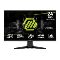 Монітор MSI 23.8" MAG 242F HDMI, DP, Audio, IPS, 200Hz, 0.5ms, sRGB 115%, FreeSync