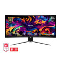 MSI monitors Монітор MSI 34" MAG 341CQP 2xHDMI, DP, USB-C, 2xUSB, QD-OLED, 3440x1440, 21:9, 175Hz, 0.03ms, sRGB 139%, CURVED, FreeSync, HAS, HDR400