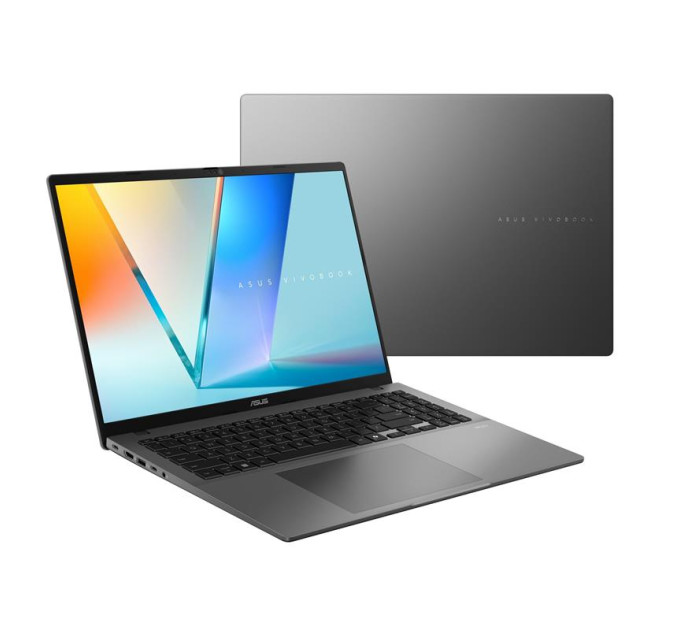 ASUS computers Ноутбук ASUS Vivobook S 16 S3607QA-SH042W 16" WUXGA OLED, Qualcomm X X1 26 100, 16GB, F512GB, UMA, Win11, Сірий