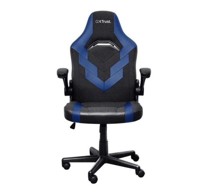 Trust Peripherals Крісло Trust GXT703B Riye, ПУ шкіра, Foldable Armrests, синій