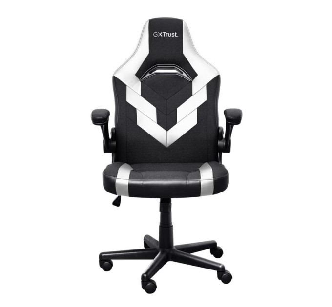 Trust Peripherals Крісло Trust GXT703W Riye, ПУ шкіра, Foldable Armrests, білий