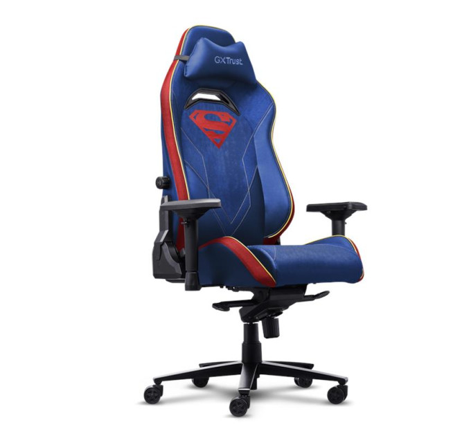 Trust Peripherals Крісло Trust GXT721SM Ruya Pro Superman edition, ПУ шкіра, Foldable Armrests, синій