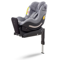 Дитяче автокрісло Avionaut AeroFIX-RWF Iso-Fix, гр.1, grey melange