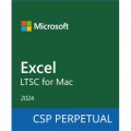 Microsoft Офісний додаток Microsoft Excel LTSC for Mac 2024 Commercial Software, Perpetual (DG7GMGF0PN5G_0001)
