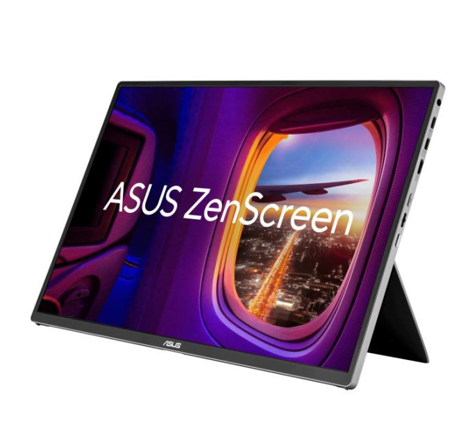ASUS monitors Монітор портативний Asus 16" ZenScreen MQ16FC mHDMI, USB-C, OLED, 1920x1200, 16:10, 1ms, DCI-P3 95%, HDR10, Cover