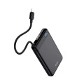 Trust Accessories Акумулятор портативний літій-іонний power bank Trust Fiera, 10000мА·год, 2хUSB-C, 20W, PD/QC 3.0, чорний