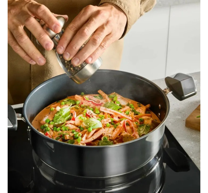 Tefal Сотейник з кришкою Tefal Emotion+ 26 см (E3337145)