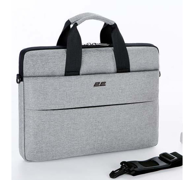 2E Bags&Cases Сумка для ноутбука 2E, Slim Keeper Plus 17", сірий