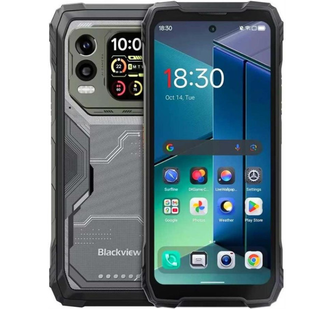 Blackview mobile Смартфон Blackview XPLORE 1 Pro 5G 6.78" 12/256ГБ, 2SIM, 20000мА•год, чорний (з тепловізором)
