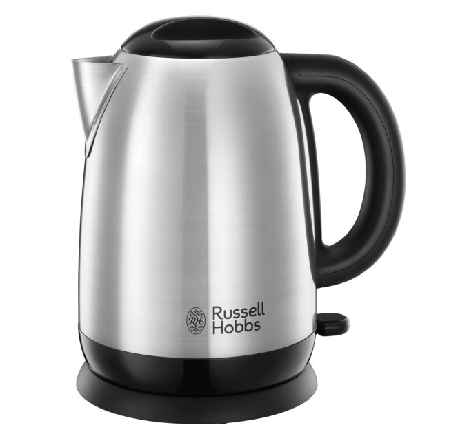 Russell Hobbs Електрочайник Russell Hobbs Adventure 1.7л, метал, сріблясто-чорний