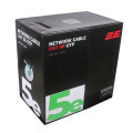 2E Network SCS Кабель "вита пара" 2E CAT 5e, U-UTP, 305м, AWG 24/1, LSZH, зелений