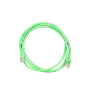 Патч-корд 2E САТ 5e, UTP, 1.50м, 26AWG, RJ45, 7/0.16, CCA, PVC, зелений