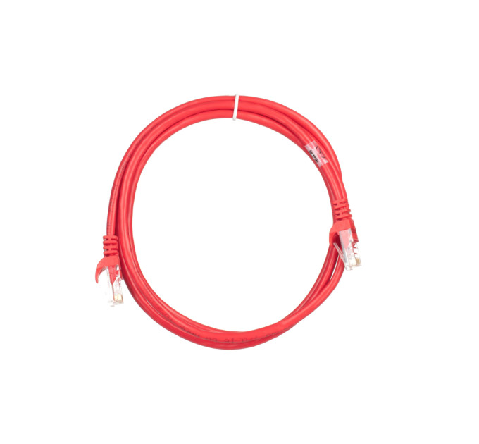 2E Network SCS Патч-корд 2E САТ 5e, UTP, 1.50м, 26AWG, RJ45, 7/0.16, Cu, PVC, червоний