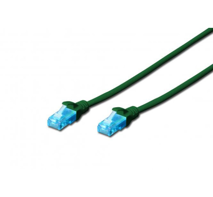 2E Network SCS Патч-корд 2E CAT 5e, UTP, 0.50м, 26AWG, RJ45, 7/0.16, Cu, LSZH, зелений